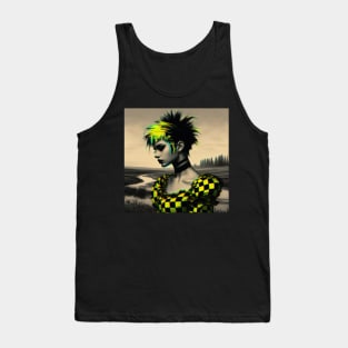 The Checkered Elegy Tank Top